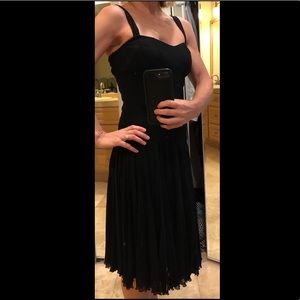 Elena Kattan knee length mesh dress (lined).